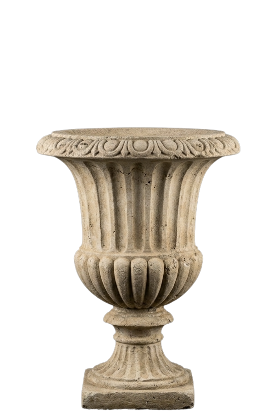 An empty planter