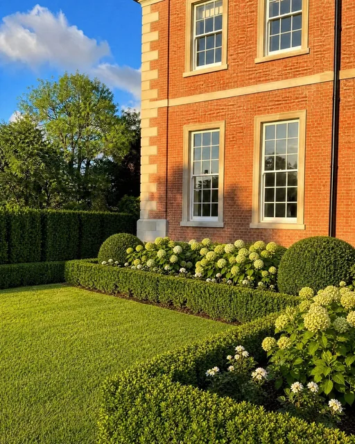 Curb appeal in summer — AI-designed yard