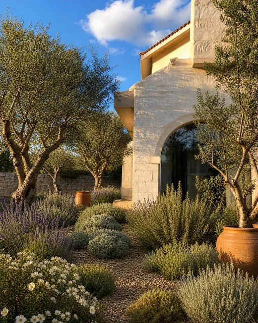 Mediterranean in summer — AI-designed yard